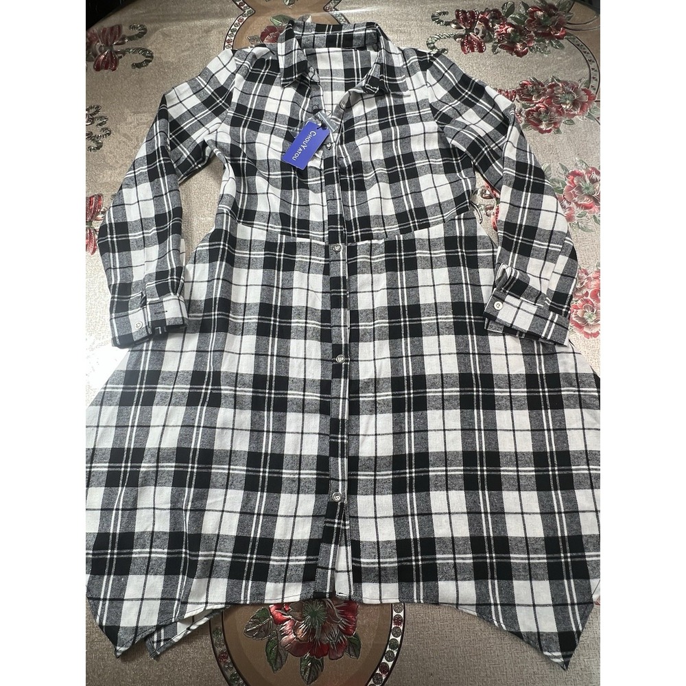 Brand new women shirt dress size XS FEEL LIKE SIZE M